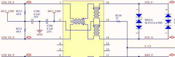 A drawing of the inside of an electronic device.